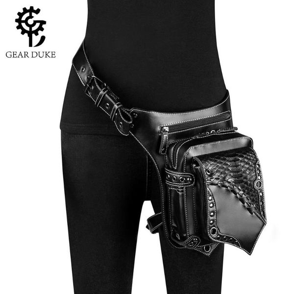 waist bags gearduke women/men black leather steampunk leg thigh hip holster wallet purse pouch mini packs/messenger bag
waist bags gearduke women/men black leather steampunk leg thigh hip holster wallet purse pouch mini packs/messenger bag