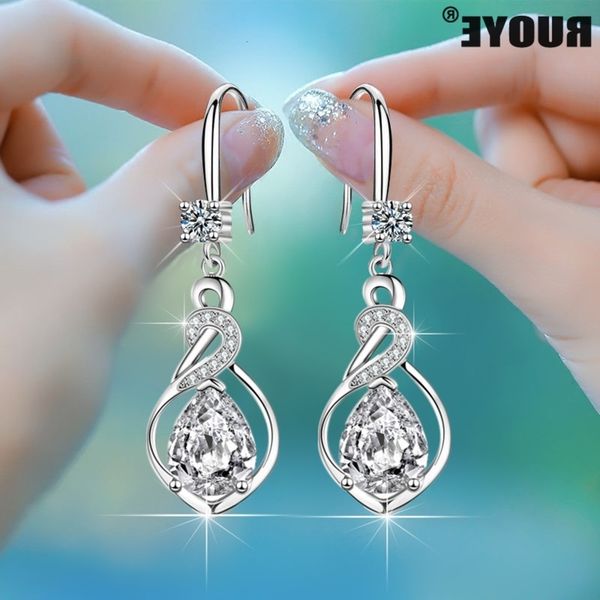 925 sterling silver trendy earrings blue white pink luxury crystal swan for women female jewelry, Golden
925 sterling silver trendy earrings blue white pink luxury crystal swan for women female jewelry, Golden