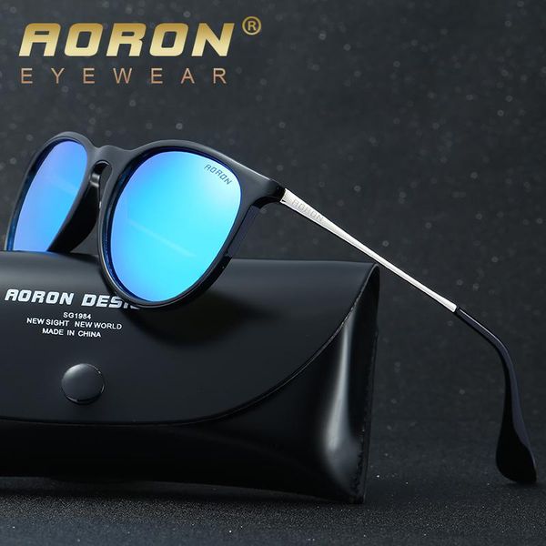 sunglasses aoron fashion women men polarized classic round mirror uv400 sun glasses eyewear, White;black
sunglasses aoron fashion women men polarized classic round mirror uv400 sun glasses eyewear, White;black