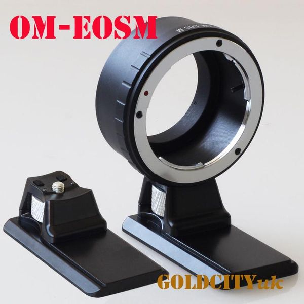 lens adapters & mounts adapter ring with extended tripod stand for om to eosm ef-m eosm/m2/m3/m5/m50 mirrorless camera
lens adapters & mounts adapter ring with extended tripod stand for om to eosm ef-m eosm/m2/m3/m5/m50 mirrorless camera