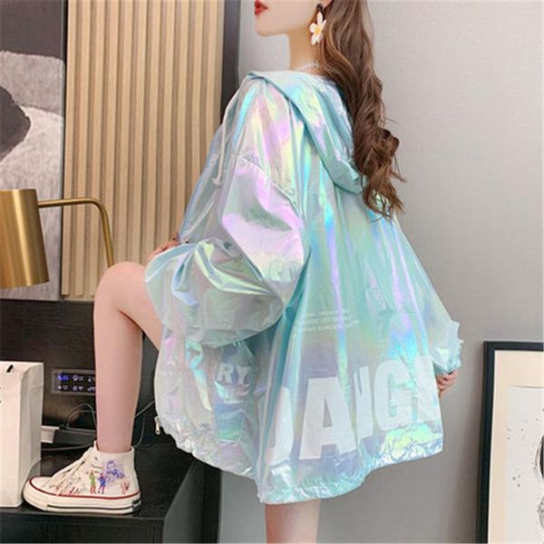women's jackets loose hooded sunscreen clothes 2021 summer wild thin coats student zipper jacket colorful tide 384, Black;brown
women's jackets loose hooded sunscreen clothes 2021 summer wild thin coats student zipper jacket colorful tide 384, Black;brown