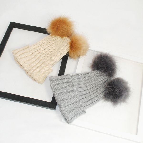 ball caps 2021 women autumn winter korean fashion knitted double ball imitation wool hat, Blue;gray
ball caps 2021 women autumn winter korean fashion knitted double ball imitation wool hat, Blue;gray