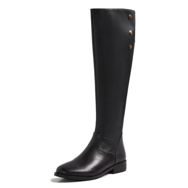 women over knee boots real leather flat heel women winter long boots fashion party shoes women footwear size 34-40, Black
women over knee boots real leather flat heel women winter long boots fashion party shoes women footwear size 34-40, Black