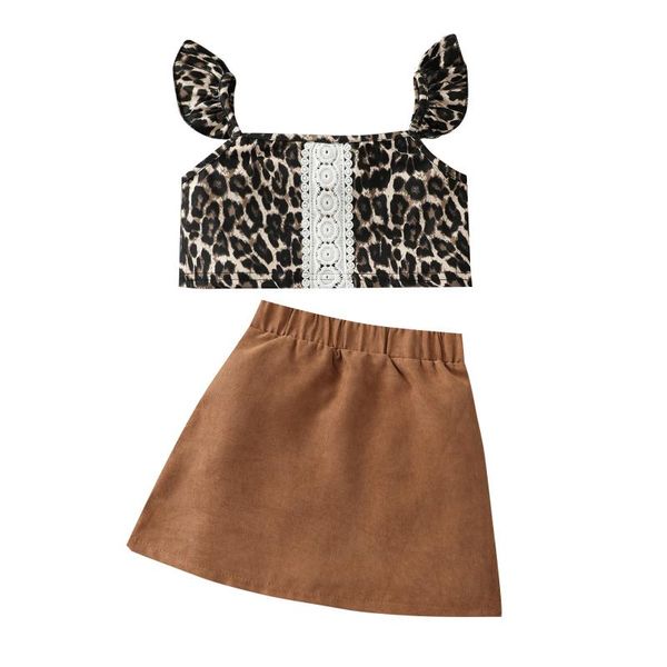 clothing sets kids baby girls summer sleeve leopard patchwork t-shirts solid skirts toddler children clothes 2pcs 18m-6y, White
clothing sets kids baby girls summer sleeve leopard patchwork t-shirts solid skirts toddler children clothes 2pcs 18m-6y, White