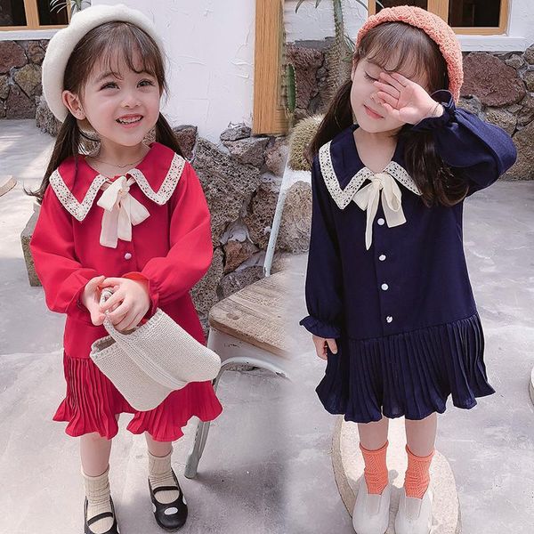 girl's dresses kids dress autumn clothes girls vestidos long sleeve lacework princess little children costumes for 2-7 years, Red;yellow
girl's dresses kids dress autumn clothes girls vestidos long sleeve lacework princess little children costumes for 2-7 years, Red;yellow