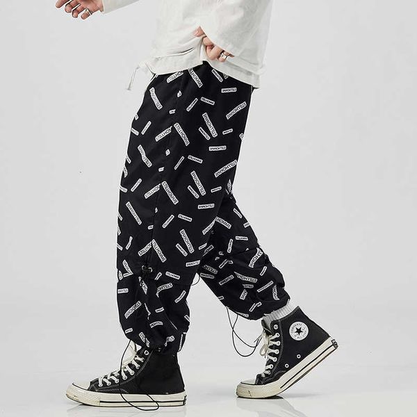 men's pants ankle-length sweatpants streetwear spring autumn hip hop casual korean oversize joggers trouers weo0, Black
men's pants ankle-length sweatpants streetwear spring autumn hip hop casual korean oversize joggers trouers weo0, Black