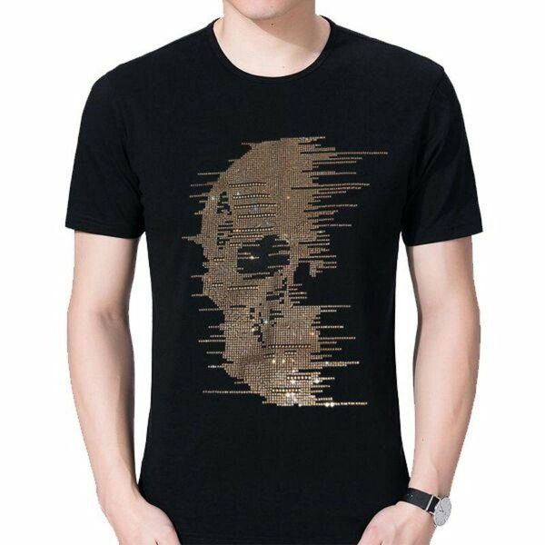men's t-shirts europe and the united states summer t-shirt o-neck short sleeve 100% cotton men, White;black
men's t-shirts europe and the united states summer t-shirt o-neck short sleeve 100% cotton men, White;black