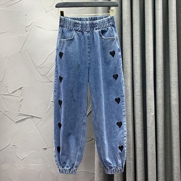 jeans spring heart shaped womens pant streetwear high waist wide leg trousers retro casual loose straight denim ins, Black;white
jeans spring heart shaped womens pant streetwear high waist wide leg trousers retro casual loose straight denim ins, Black;white