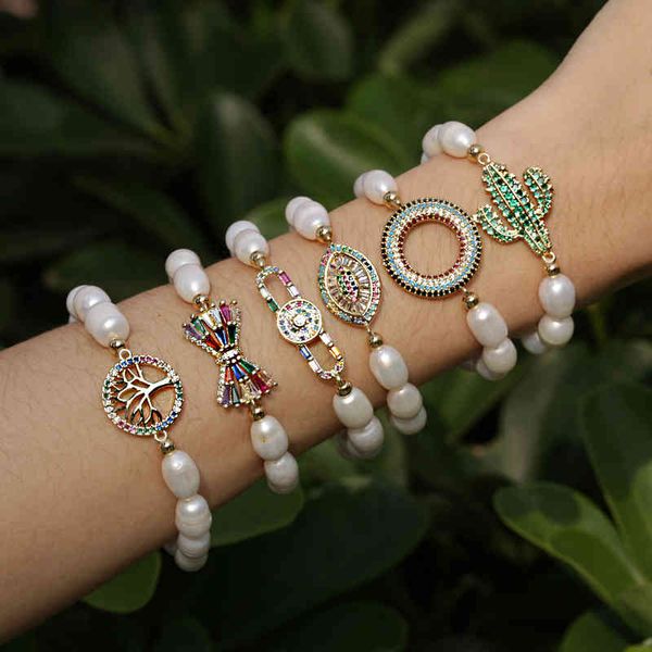 5 pcs/lot vintage natural tiny freshwater pearl charm turkish eye protection connector jewelry beaded bracelet woman girl gift, Golden;silver
5 pcs/lot vintage natural tiny freshwater pearl charm turkish eye protection connector jewelry beaded bracelet woman girl gift, Golden;silver
