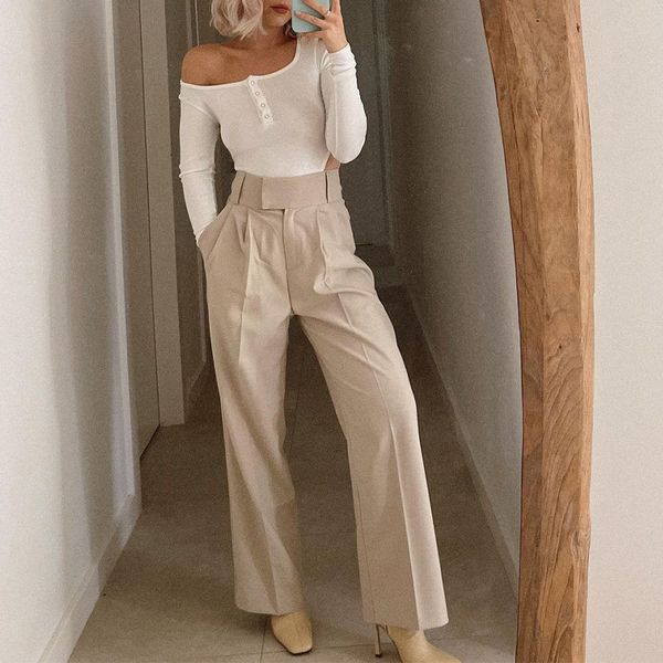 women's tracksuits 70% cotton straight pants high waist pocket trousers for female spring summer office lady casual long khaki tro, Gray
women's tracksuits 70% cotton straight pants high waist pocket trousers for female spring summer office lady casual long khaki tro, Gray