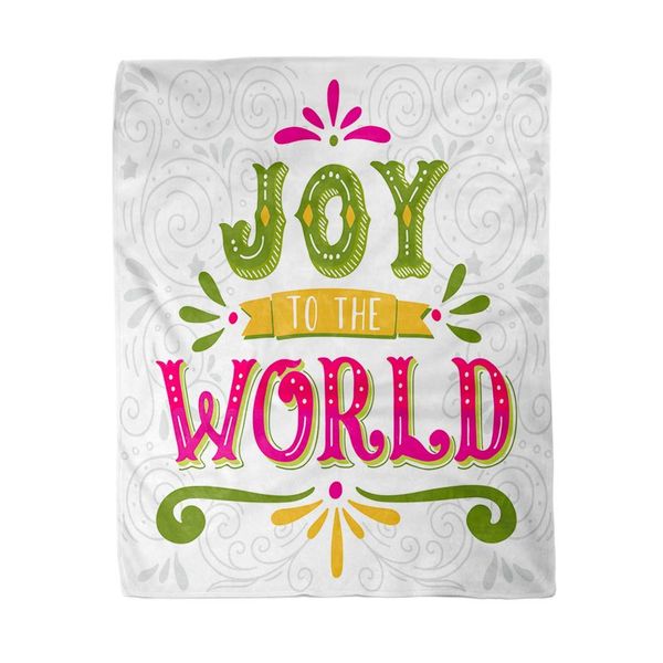 60x80 inch soft decor throw blanket joy to the world christmas retro poster with hand lettering and decoration elements warm
60x80 inch soft decor throw blanket joy to the world christmas retro poster with hand lettering and decoration elements warm