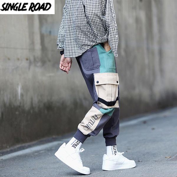 singleroad mens cargo pants joggers men 2021 autumn side pockets sweatpants harajuku hip hop japanese streetwear grey men's, Black
singleroad mens cargo pants joggers men 2021 autumn side pockets sweatpants harajuku hip hop japanese streetwear grey men's, Black