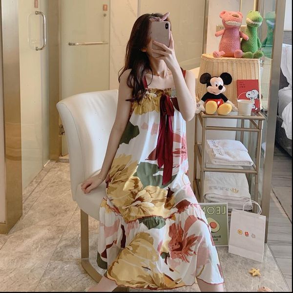 s 5xl plus sizes nightdress women sleepwear summer big bow sleep dress woman sling night, Black;red
s 5xl plus sizes nightdress women sleepwear summer big bow sleep dress woman sling night, Black;red