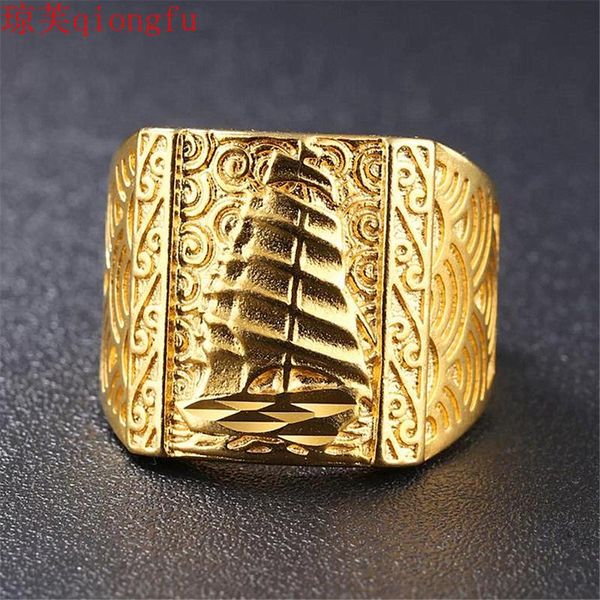 wedding rings brass 24k gold plated ring men's sailing boat big jewelry 2021 korean style, Slivery;golden
wedding rings brass 24k gold plated ring men's sailing boat big jewelry 2021 korean style, Slivery;golden