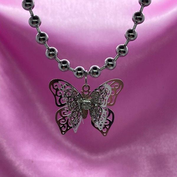 pendant necklaces ins super fairy butterfly rhinestone necklace vintage simple for women girls fashion jewelry gift, Silver
pendant necklaces ins super fairy butterfly rhinestone necklace vintage simple for women girls fashion jewelry gift, Silver