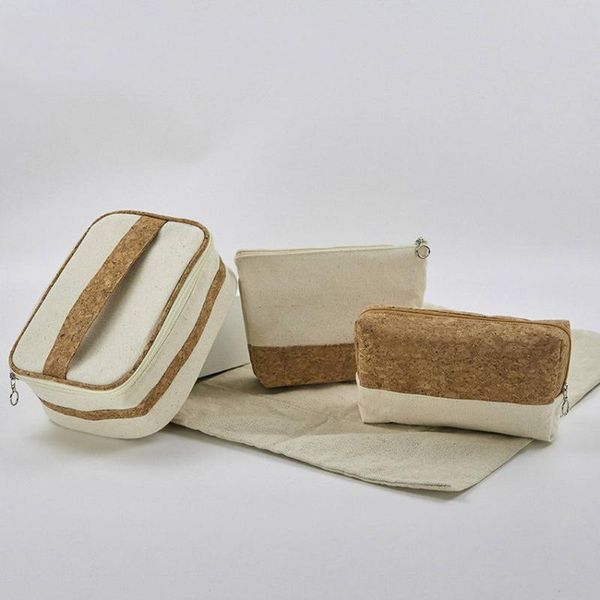 cosmetic bags & cases mixed canvas cork outdoor girl makeup bag women portable travel wash toiletries organizer female storage box
cosmetic bags & cases mixed canvas cork outdoor girl makeup bag women portable travel wash toiletries organizer female storage box