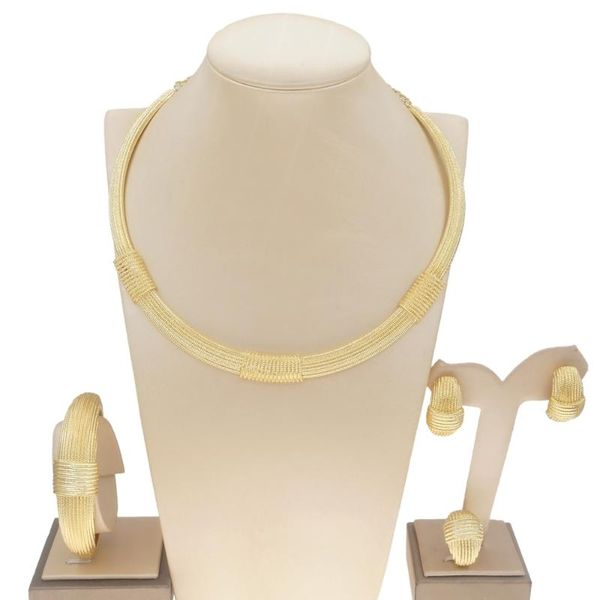 earrings & necklace yulaili beautiful and noble set women's wedding dinner gold plated factory direct sales simple 4 pieces jewelry set, Silver
earrings & necklace yulaili beautiful and noble set women's wedding dinner gold plated factory direct sales simple 4 pieces jewelry set, Silver