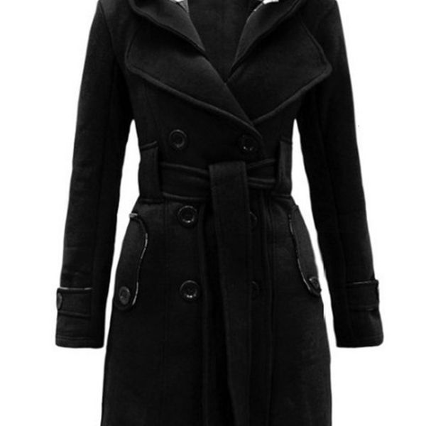 women's wool & blends nicesense women's coat mujer shelters mainly mixtures of wool plus size poncho winter manteau femme gson, Black
women's wool & blends nicesense women's coat mujer shelters mainly mixtures of wool plus size poncho winter manteau femme gson, Black