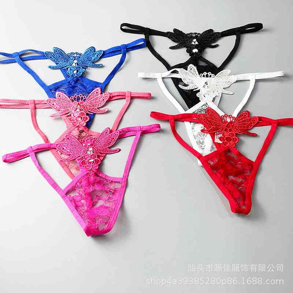 women's panties transparent hollow lace women's t-pants low waist ribbon underwear women, Black;pink
women's panties transparent hollow lace women's t-pants low waist ribbon underwear women, Black;pink