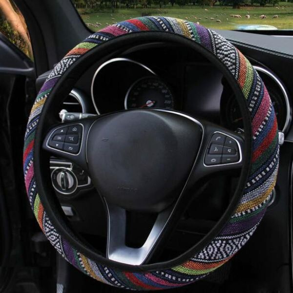 elastic car steering wheel cover ethnic style steering-wheel covers auto decoration accessories linen universal
elastic car steering wheel cover ethnic style steering-wheel covers auto decoration accessories linen universal