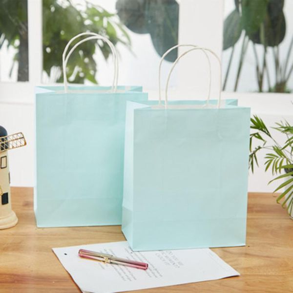 gift wrap 10pcs/set 21*11*27cm solid color paper party bag kraft with handle recyclable birthday
gift wrap 10pcs/set 21*11*27cm solid color paper party bag kraft with handle recyclable birthday