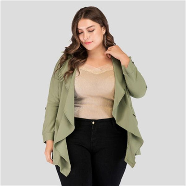 women's trench coats 2021 autumn windbreaker women solid color irregular lotus leaf thin section short cardigan ladies coat high quali, Tan;black
women's trench coats 2021 autumn windbreaker women solid color irregular lotus leaf thin section short cardigan ladies coat high quali, Tan;black