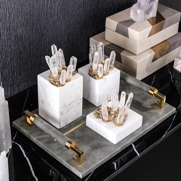 decorative objects & figurines modern natural crystal stone with marble base decoration home porch living room office el club soft ornament
decorative objects & figurines modern natural crystal stone with marble base decoration home porch living room office el club soft ornament