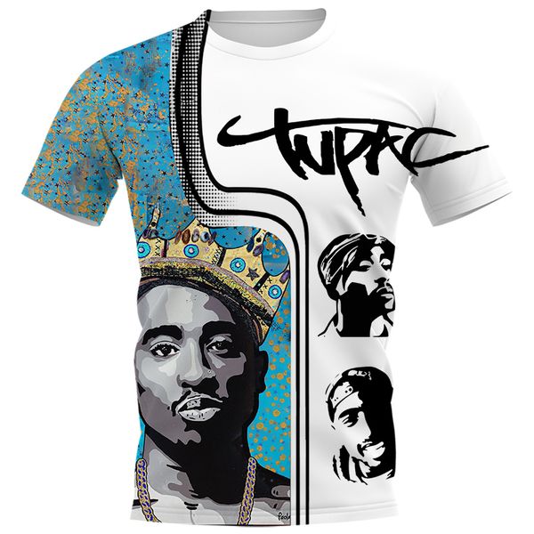cloocl hip hop singer 2pac mens t-shirts short sleeve men clothing casual style t shirts 3d print shirt, White;black
cloocl hip hop singer 2pac mens t-shirts short sleeve men clothing casual style t shirts 3d print shirt, White;black