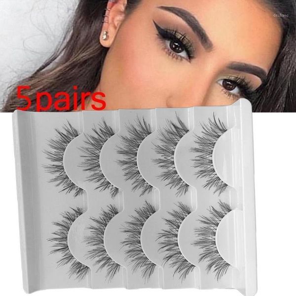 pairs of boxed natural curling artificial false eyelashes transparent stem makeup tool1
pairs of boxed natural curling artificial false eyelashes transparent stem makeup tool1