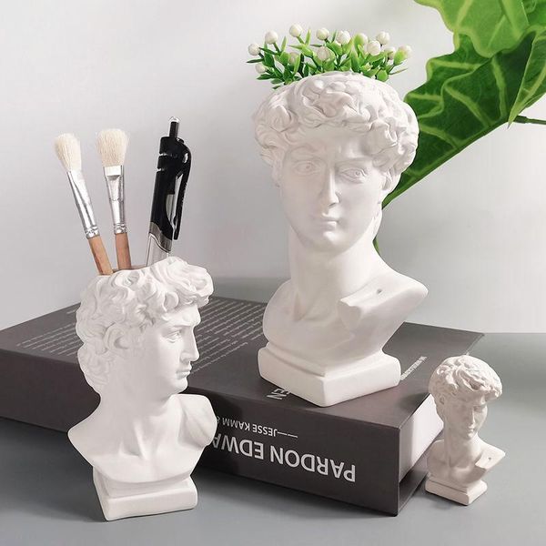 vases nordic home decoration resin vase character sculpture flower pot pen holder makeup brush deskartwork model
vases nordic home decoration resin vase character sculpture flower pot pen holder makeup brush deskartwork model