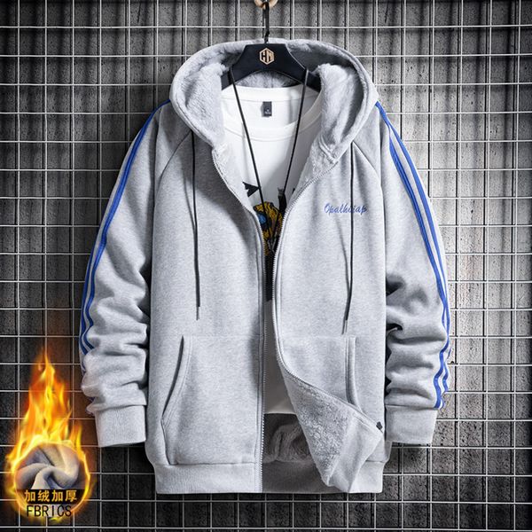 winter sweater men's plush thickened cardigan hooded handsome loose ins student couple fashion coat, Black
winter sweater men's plush thickened cardigan hooded handsome loose ins student couple fashion coat, Black