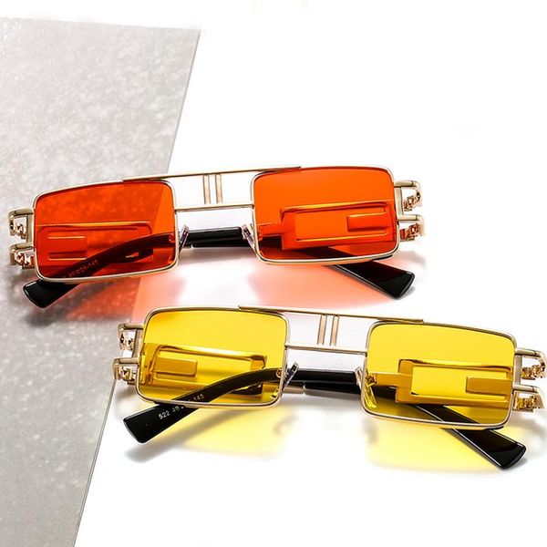 sunglasses fashion rectangle women men brand designer small shades black steampunk for female eyewear uv400, White;black
sunglasses fashion rectangle women men brand designer small shades black steampunk for female eyewear uv400, White;black