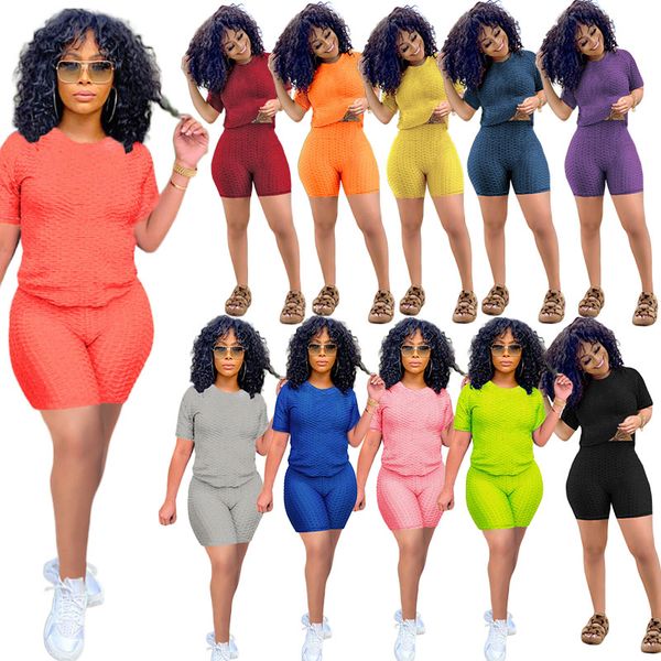 summer women tracksuits short sleeve t-shirt + shorts solid color 2 piece jogger sets yoga outfits gym clothes plus size 836, Gray
summer women tracksuits short sleeve t-shirt + shorts solid color 2 piece jogger sets yoga outfits gym clothes plus size 836, Gray