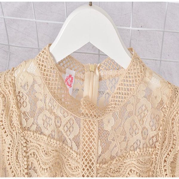 women's blouses & shirts arrival ladies mesh lace hook flower lantern sleeve loose retro short pullover blouse women fashion cute voile, White
women's blouses & shirts arrival ladies mesh lace hook flower lantern sleeve loose retro short pullover blouse women fashion cute voile, White
