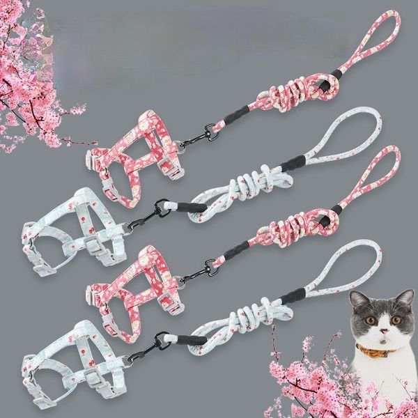 cat collars & leads dog pet puppy adjustable harness leash chain interactive toy japanese flowers style
cat collars & leads dog pet puppy adjustable harness leash chain interactive toy japanese flowers style