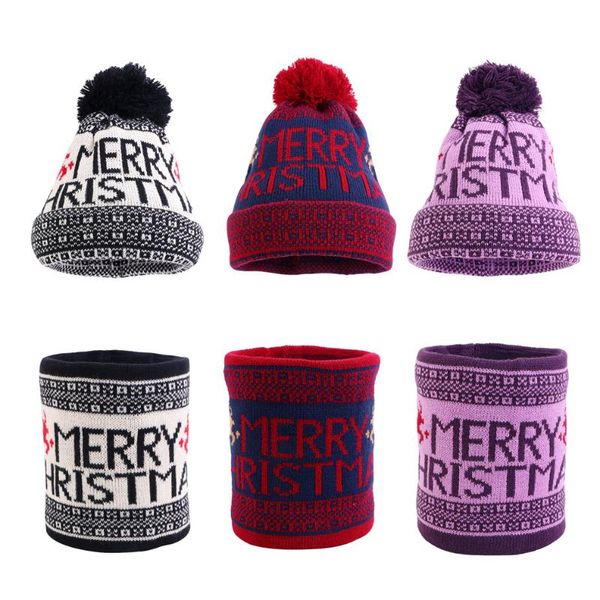 berets christmas knitted beanie hat autumn winter thick warm bib two-piece suit cap santa claus year gift, Blue;gray
berets christmas knitted beanie hat autumn winter thick warm bib two-piece suit cap santa claus year gift, Blue;gray