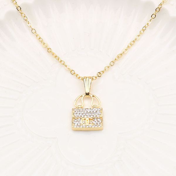 fashion new style micro inlaid small fragrance bag simple fashion clavicle chain women's necklace accessories black friday, Silver
fashion new style micro inlaid small fragrance bag simple fashion clavicle chain women's necklace accessories black friday, Silver