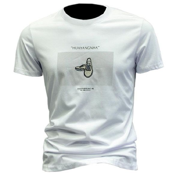 men's t-shirts nt333 summer cothing round neck short sleeve handsome cotton embroidered t-shirt, White;black
men's t-shirts nt333 summer cothing round neck short sleeve handsome cotton embroidered t-shirt, White;black
