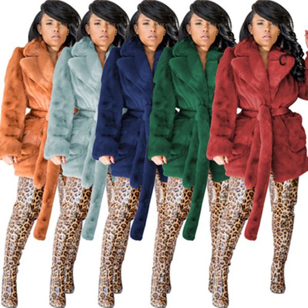 women faux fur jackets fashion trend thick loose cardigan short outerwear designer female winter bandage warm fur collar coat for ladies, Black;brown
women faux fur jackets fashion trend thick loose cardigan short outerwear designer female winter bandage warm fur collar coat for ladies, Black;brown