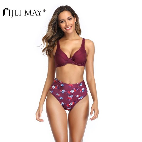 women print bikini sets v-neck string wire high waist swimwear summer bathing suit plus size women's, White;black
women print bikini sets v-neck string wire high waist swimwear summer bathing suit plus size women's, White;black