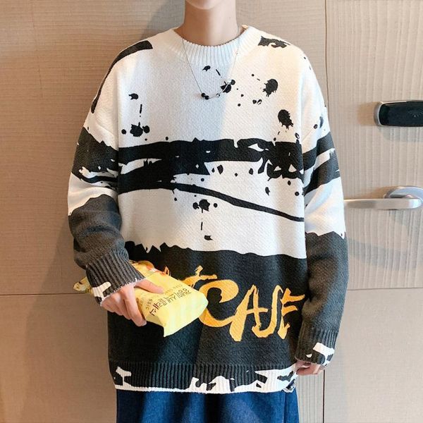 men's sweaters korean sweater men autumn winter long sleeve shirts hip hop, White;black
men's sweaters korean sweater men autumn winter long sleeve shirts hip hop, White;black