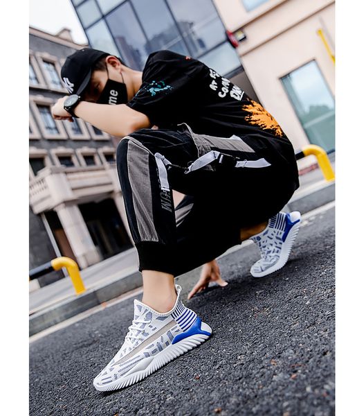 2021 Summer New Casual Shoes Mens Fly Woven Mesh Breathable Running Shoes Fashion Korean Mens Shoes Mens Sneakers, Black
2021 Summer New Casual Shoes Mens Fly Woven Mesh Breathable Running Shoes Fashion Korean Mens Shoes Mens Sneakers, Black