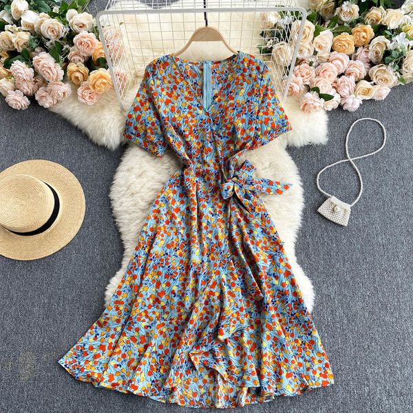 singreiny women korean floral dress v neck short sleeve a-line ruffles dresses summer casual bohemian print vacation midi dress 210419, Black;gray
singreiny women korean floral dress v neck short sleeve a-line ruffles dresses summer casual bohemian print vacation midi dress 210419, Black;gray