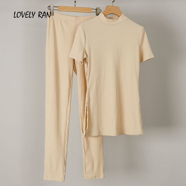 women's two piece pants sets ribbed knitted 2 set short sleeve t-shirt long female suit spring sport streetwear ladies suits 1bqw, White
women's two piece pants sets ribbed knitted 2 set short sleeve t-shirt long female suit spring sport streetwear ladies suits 1bqw, White