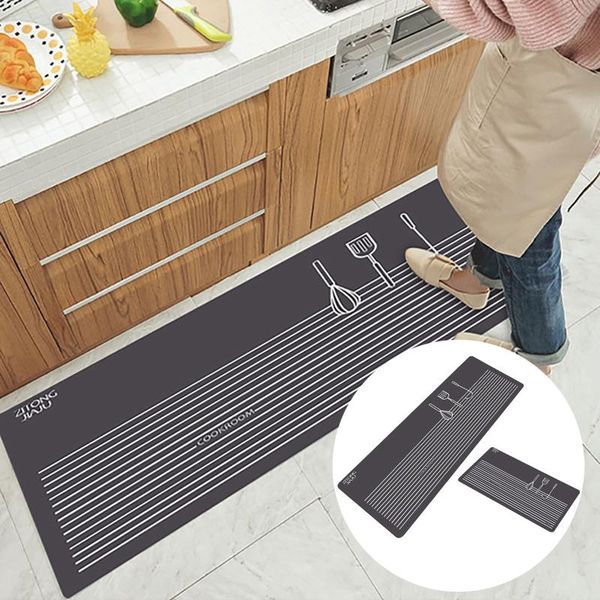carpets kitchen nonslip floor mat black striped oil absorbent long carpet stick figure rug for home 2pcs/set
carpets kitchen nonslip floor mat black striped oil absorbent long carpet stick figure rug for home 2pcs/set