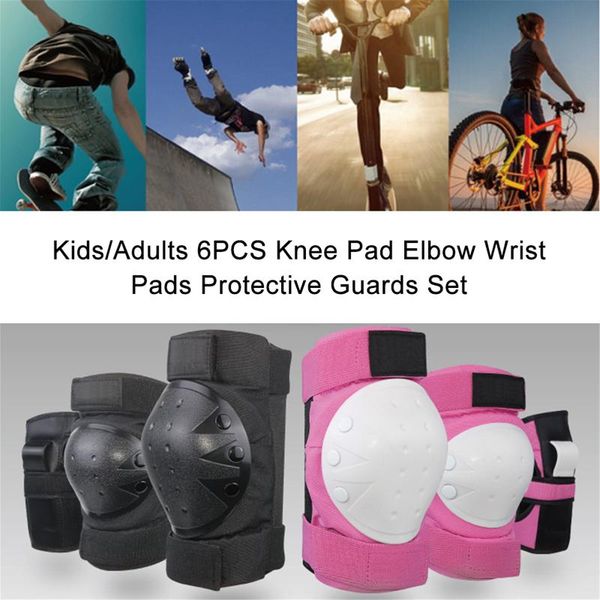 pieces/set of knee pads, wrist and child protection equipment, sports skating protective gear#w elbow & pads, Black;gray
pieces/set of knee pads, wrist and child protection equipment, sports skating protective gear#w elbow & pads, Black;gray
