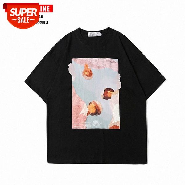 streetwear men korean version of abstract flocking printing short-sleeved t-shirt for and women high street country tide brand loose c #pk7t, White;black
streetwear men korean version of abstract flocking printing short-sleeved t-shirt for and women high street country tide brand loose c #pk7t, White;black