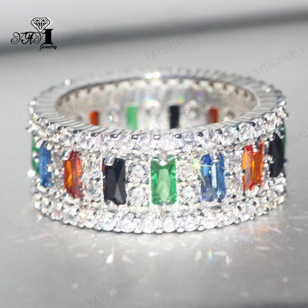 cluster rings yayi jewelry fashion princess cut whole circle 13ct white multi zircon silver color engagement lovers wedding party 1456, Golden;silver
cluster rings yayi jewelry fashion princess cut whole circle 13ct white multi zircon silver color engagement lovers wedding party 1456, Golden;silver