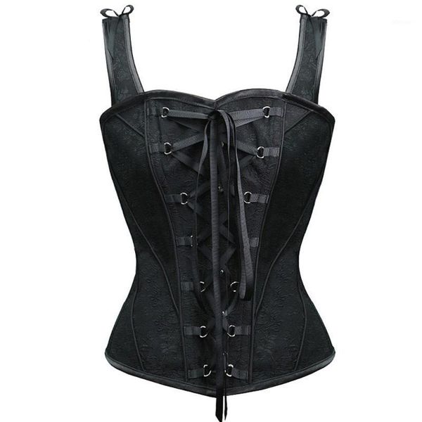 bustiers & corsets corset womens ladies steel boned lace up victorian waist trainer bustier halter overbust plus size xs-6xl, Black;white
bustiers & corsets corset womens ladies steel boned lace up victorian waist trainer bustier halter overbust plus size xs-6xl, Black;white