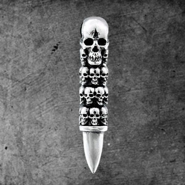 charms stainless steel skull wrap- pendant punk style men's and women's jewelry gifts, Bronze;silver
charms stainless steel skull wrap- pendant punk style men's and women's jewelry gifts, Bronze;silver